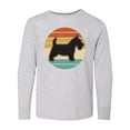 thumbnail image 1 of Inktastic Scottie Dog Vintage Scottish Terrier Long Sleeve Youth T-Shirt, 1 of 5