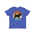 thumbnail image 1 of Inktastic Scottie Dog Vintage Scottish Terrier Youth T-Shirt, 1 of 5