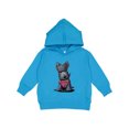 thumbnail image 1 of Inktastic Scottie Dog in Plaid Toddler Hoodie, 1 of 4