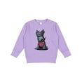thumbnail image 1 of Inktastic Scottie Dog in Plaid Toddler Sweatshirt, 1 of 4