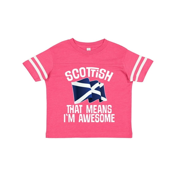Inktastic Scottish Pride Scotland Flag Boys or Girls Toddler T-Shirt