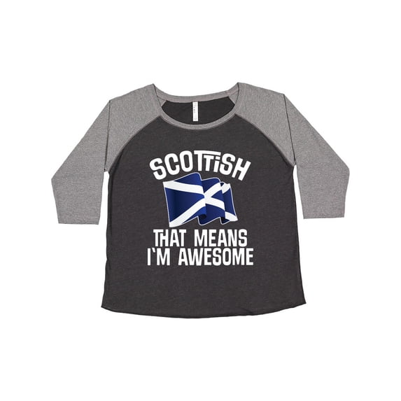 Inktastic Scottish Pride Scotland Flag Women's Plus Size T-Shirt