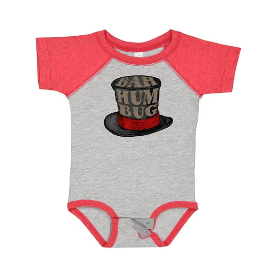 Inktastic Scrooge's Top Hat Bah Humbug Boys or Girls Baby Bodysuit