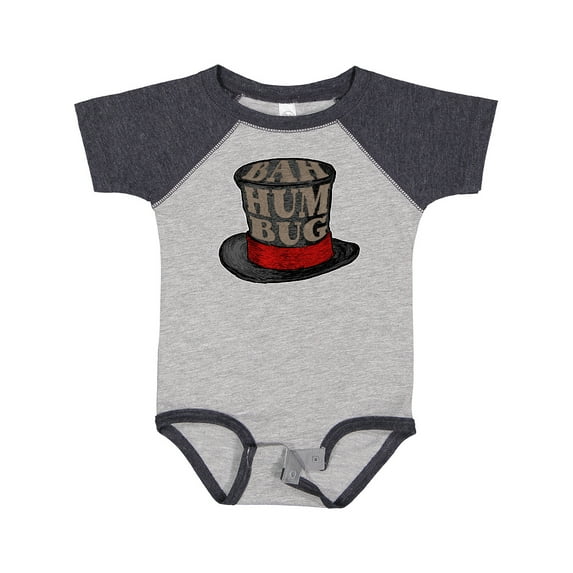 Inktastic Scrooge's Top Hat Bah Humbug Boys or Girls Baby Bodysuit