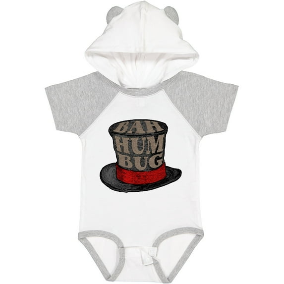 Inktastic Scrooge's Top Hat Bah Humbug Boys or Girls Baby Bodysuit