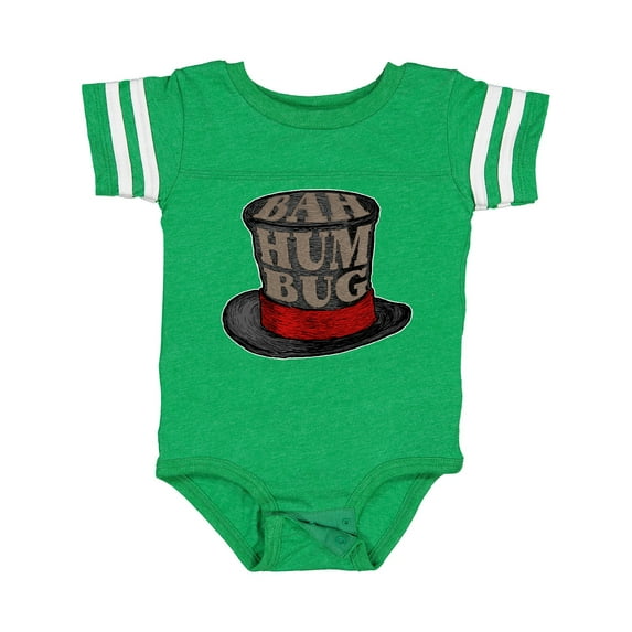 Inktastic Scrooge's Top Hat Bah Humbug Boys or Girls Baby Bodysuit