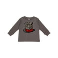 thumbnail image 1 of Inktastic Scrooge's Top Hat Bah Humbug Boys or Girls Long Sleeve Toddler T-Shirt, 1 of 5