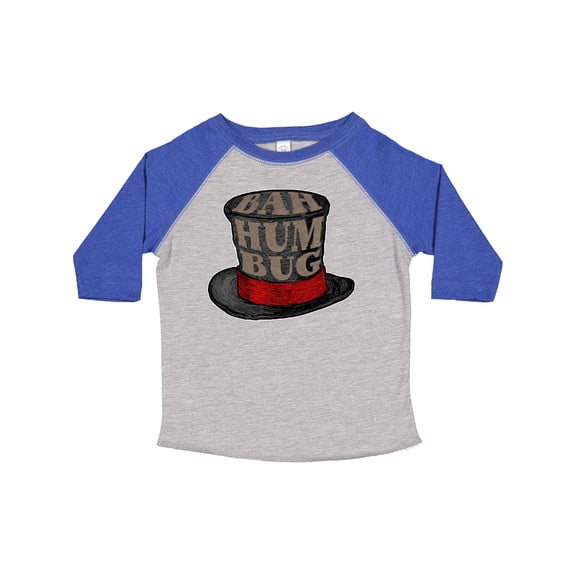 Inktastic Scrooge's Top Hat Bah Humbug Boys or Girls Toddler T-Shirt