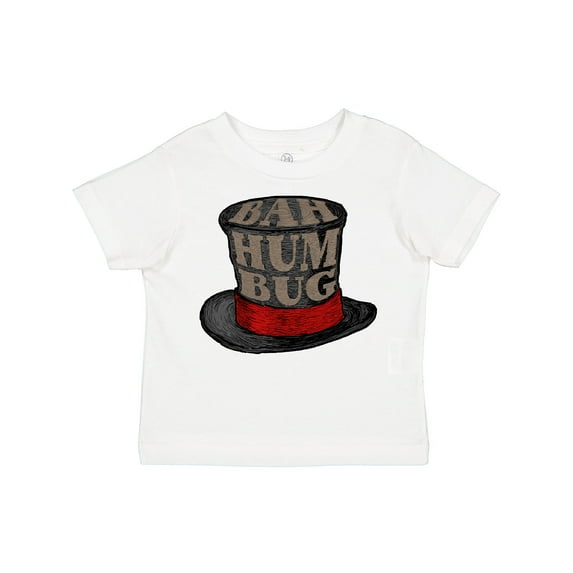 Inktastic Scrooge's Top Hat Bah Humbug Boys or Girls Toddler T-Shirt