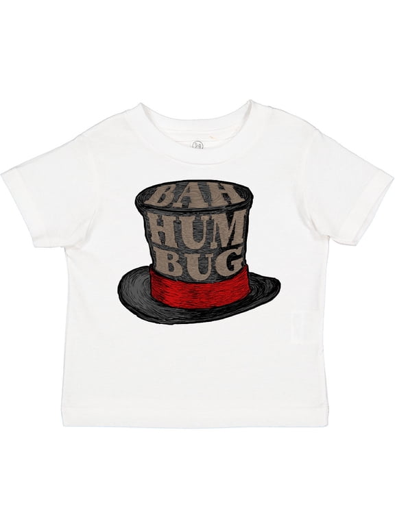 Scrooge's Top Hat Bah Humbug Boys or Girls Toddler T-Shirt