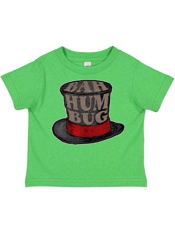 Scrooge's Top Hat Bah Humbug Boys or Girls Toddler T-Shirt