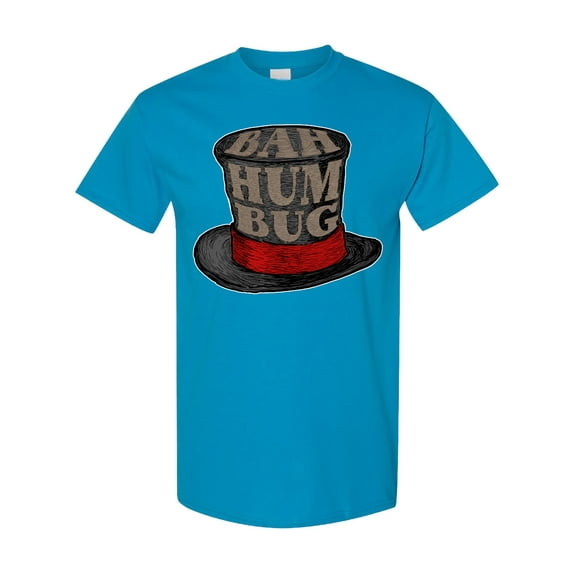 Inktastic Scrooge's Top Hat Bah Humbug T-Shirt
