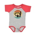 thumbnail image 1 of Inktastic Scuba Diver Retro Sunset Diving Boys or Girls Baby Bodysuit, 1 of 5