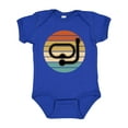 thumbnail image 1 of Inktastic Scuba Diver Retro Sunset Diving Boys or Girls Baby Bodysuit, 1 of 5