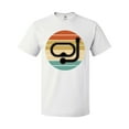 thumbnail image 1 of Inktastic Scuba Diver Retro Sunset Diving T-Shirt, 1 of 5