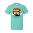 thumbnail image 1 of Inktastic Scuba Diver Retro Sunset Diving T-Shirt, 1 of 5