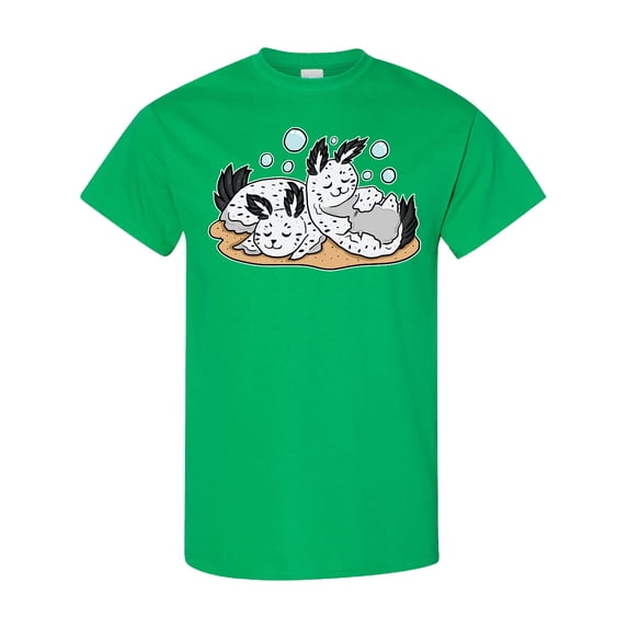 Inktastic Sea Bunnies Napping T-Shirt