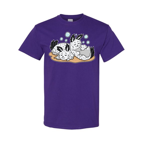 Inktastic Sea Bunnies Napping T-Shirt