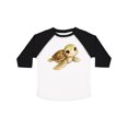 thumbnail image 1 of Inktastic Sea Turtle Boys or Girls Toddler T-Shirt, 1 of 5