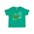 thumbnail image 1 of Inktastic Sea Turtle Swimming Boys or Girls Baby T-Shirt, 1 of 5