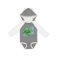 thumbnail image 1 of Inktastic Sea Turtle Swimming Boys or Girls Long Sleeve Baby Bodysuit, 1 of 5