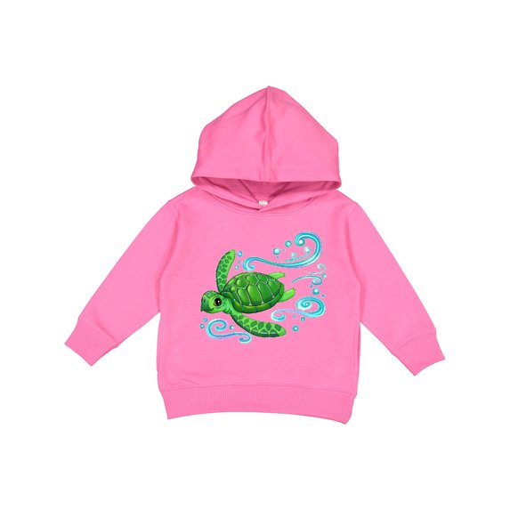 Inktastic Sea Turtle Swimming Toddler Hoodie