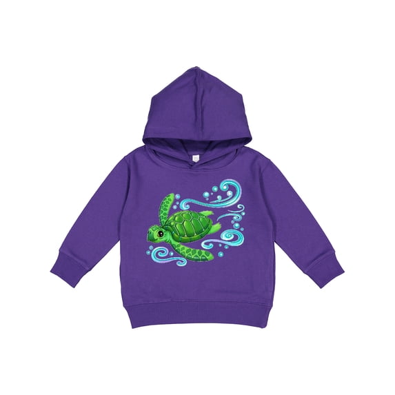 Inktastic Sea Turtle Swimming Toddler Hoodie