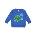 thumbnail image 1 of Inktastic Sea Turtle Swimming Toddler Sweatshirt, 1 of 4