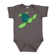 thumbnail image 1 of Inktastic Sea Turtle with Swirls Boys or Girls Baby Bodysuit, 1 of 5