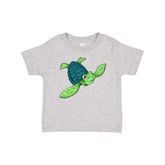 Inktastic Sea Turtle with Swirls Boys or Girls Baby T-Shirt