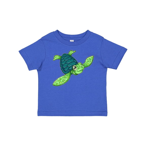 Inktastic Sea Turtle with Swirls Boys or Girls Baby T-Shirt
