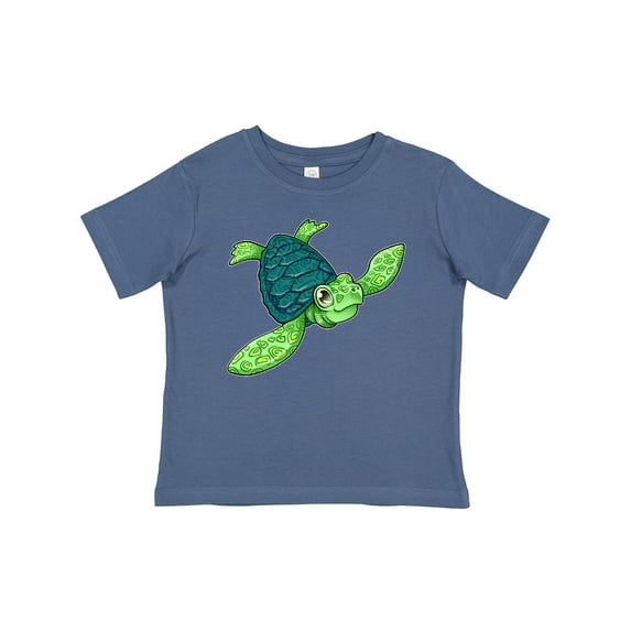 Inktastic Sea Turtle with Swirls Boys or Girls Baby T-Shirt