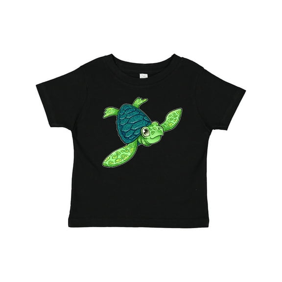 Inktastic Sea Turtle with Swirls Boys or Girls Baby T-Shirt