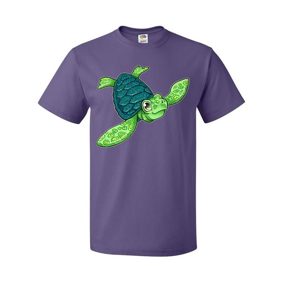 Inktastic Sea Turtle with Swirls T-Shirt
