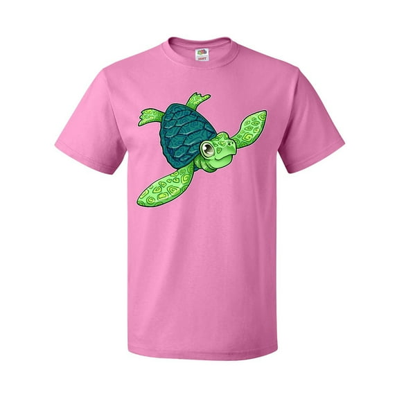 Inktastic Sea Turtle with Swirls T-Shirt