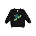 thumbnail image 1 of Inktastic Sea Turtle with Swirls Toddler Sweatshirt, 1 of 4