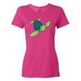 thumbnail image 1 of Inktastic Sea Turtle with swirls Women's T-Shirt, 1 of 5