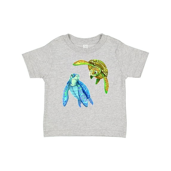 Inktastic Sea Turtles Swimming Together Boys or Girls Baby T-Shirt