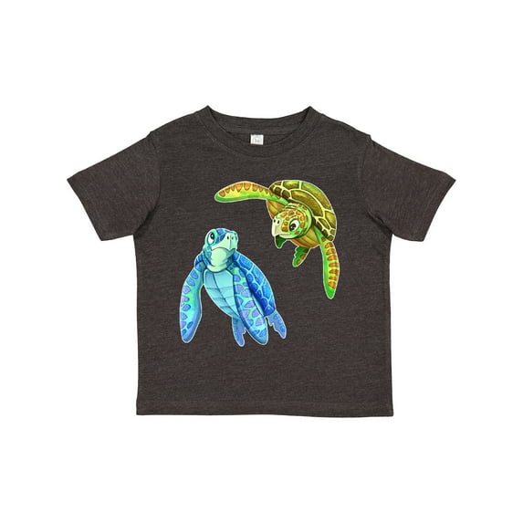 Inktastic Sea Turtles Swimming Together Boys or Girls Toddler T-Shirt