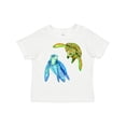 thumbnail image 1 of Inktastic Sea Turtles Swimming Together Boys or Girls Toddler T-Shirt, 1 of 5