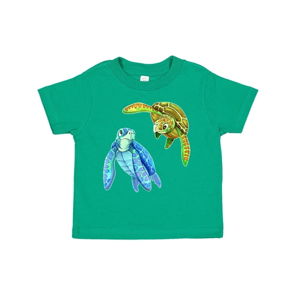 Inktastic Sea Turtles Swimming Together Boys or Girls Toddler T-Shirt