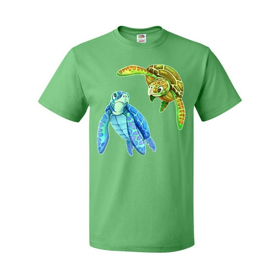Inktastic Sea Turtles Swimming Together T-Shirt