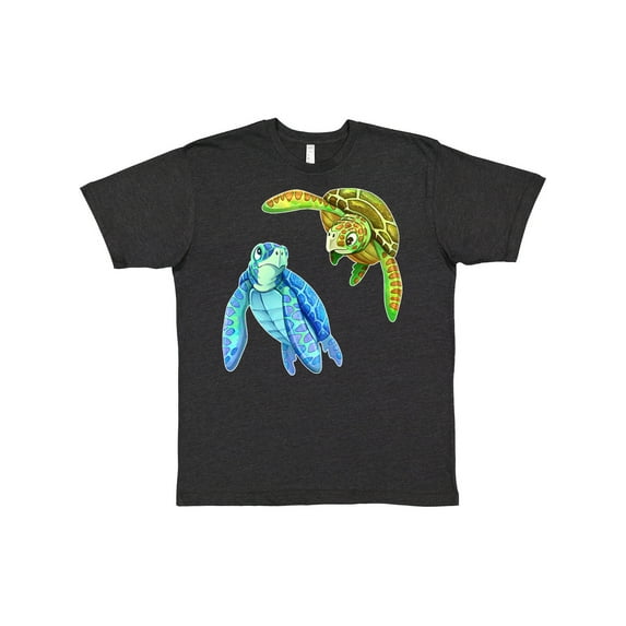 Inktastic Sea Turtles Swimming Together T-Shirt