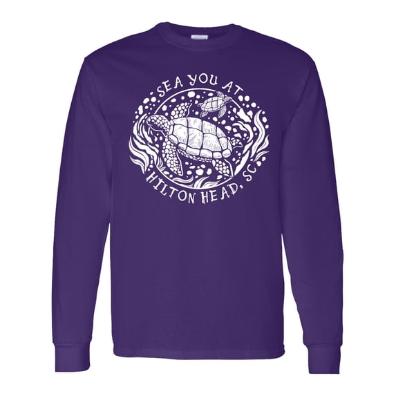 Inktastic Sea You at Hilton Head, Sc Long Sleeve T-Shirt