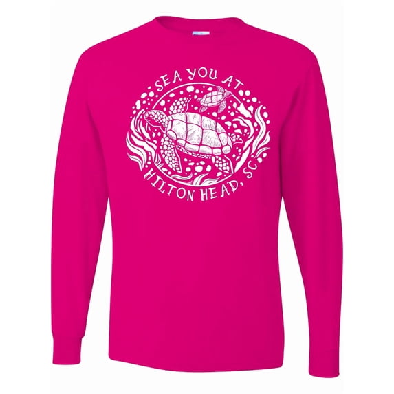 Inktastic Sea You at Hilton Head, Sc Long Sleeve T-Shirt