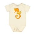 thumbnail image 1 of Inktastic Seahorse Girls Baby Bodysuit, 1 of 5