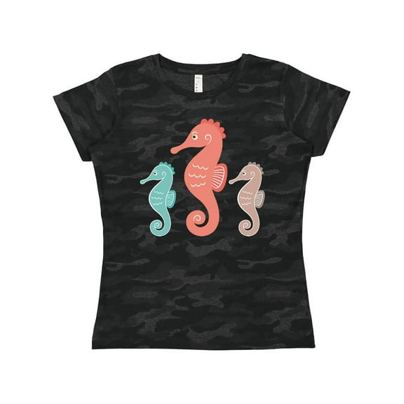 Inktastic Seahorse Ocean Sea Creatures Women's T-Shirt