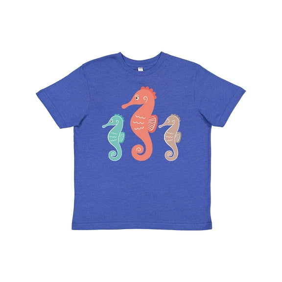 Inktastic Seahorse Ocean Sea Creatures Youth T-Shirt