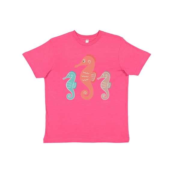 Inktastic Seahorse Ocean Sea Creatures Youth T-Shirt