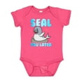 thumbnail image 1 of Inktastic Seal Cute Sea Lion Boys or Girls Baby Bodysuit, 1 of 5